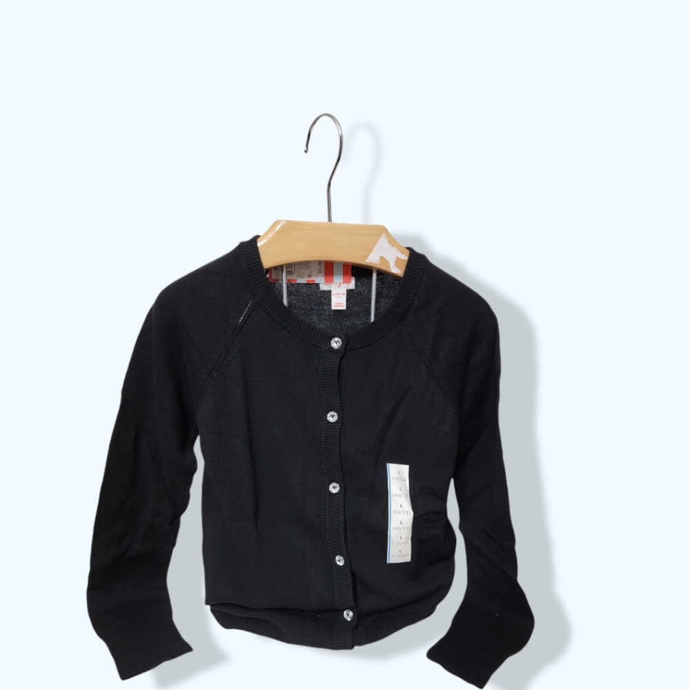 Cat & Jack Cardigan sweater black large